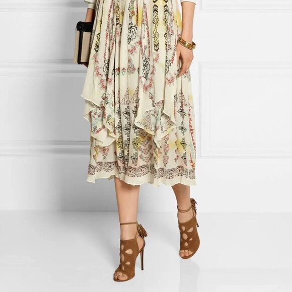 Aquazzura Brown Suede Cutout Get Me Everywhere 105 Heels SIZE 9 EU 39 - Picture 3 of 14